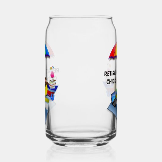 Rüde Chick, immer so Niedlich, Dosenglas (Links)