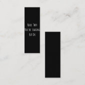 Rude, dass du Verlasse, aber ok - Funny New Job, Treuekarte (Vorne/Hinten)