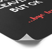 Rude, dass du Verlasse, aber ok Poster (Ecke)