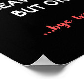 Rude, dass du Verlasse, aber ok Poster (Ecke)