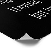 Rude, dass du Verlasse, aber Ok Rude, dass du bist Poster (Ecke)