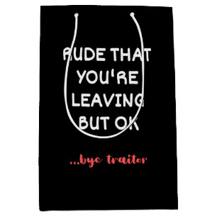 Rude, dass du Verlasse, Viel Glück finden besser Mittlere Geschenktüte