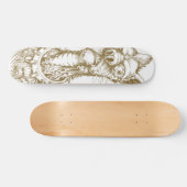 Rude Dog Design aus Holz Skateboard (Horizontal)