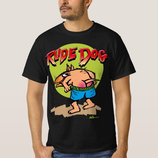 Rude Dog T - Shirt (Vorderseite)