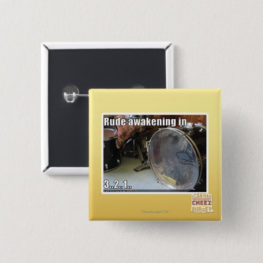 Rude Erwachen in Button (Vorne & Hinten)