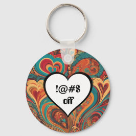 Rude Funny Heart Design ! Schlüsselanhänger