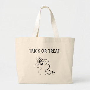 Rude Ghost - Trick oder Treat Jumbo Stoffbeutel