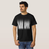 Rude Gyal Blurred Effect Typografy Reggae T-Shirt (Vorne ganz)