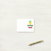 Rüde Küken, oh, so niedlich Post-it Klebezettel (Auf Schreibtisch)