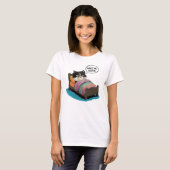 Rude Morning Cat T-Shirt (Vorne ganz)