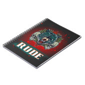 Rude Notizblock (Linke Seite)