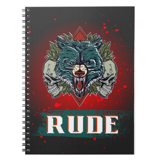 Rude Notizblock (Vorderseite)