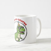 Rude-o-saurus Kaffeetasse (VorderseiteRechts)