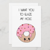Rude Valentine's Day Card Feiertagskarte (Vorne/Hinten)