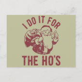 Rude Weihnachten Weihnachtsfeier Ich mache es für  (Vorderseite)