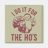 Rude Weihnachten Weihnachtsfeier Ich mache es für Magnet (Vorne)