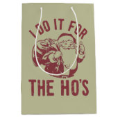 Rude Weihnachten Weihnachtsfeier Ich mache es für Mittlere Geschenktüte (Vorderseite)