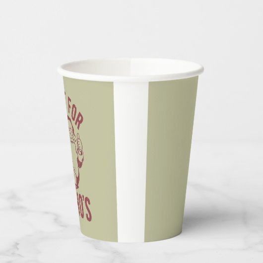 Rude Weihnachten Weihnachtsfeier Ich mache es für Pappbecher (Links)