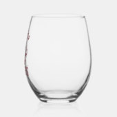 Rude Weihnachten Weihnachtsfeier Ich mache es für Weinglas Ohne Stiel (Links)