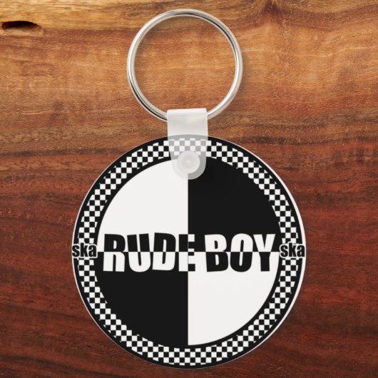 Rudeboy-Schlüsselanhänger Schlüsselanhänger (Vorderseite)