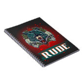 Rudel, Schädel und Bär Notizblock (Rechte Seite)