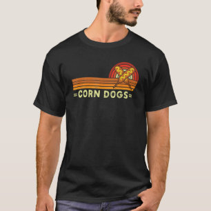 Rüden Mais-Hunde machen heiße Hunde auf Stick Corn T-Shirt