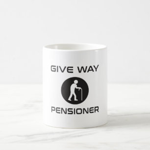 Ruder Grandpa Rente Funny Gift Idee Kaffeetasse