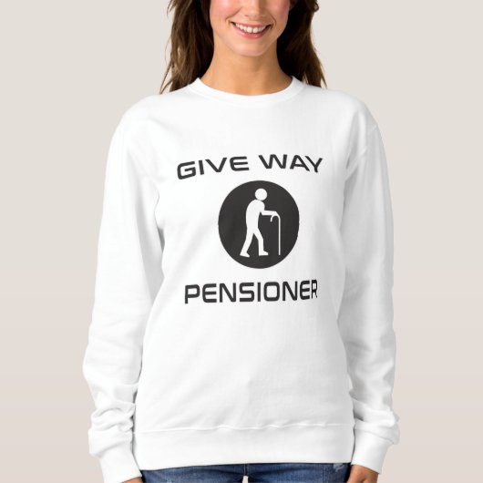 Ruder Grandpa Rente Funny Gift Idee Sweatshirt (Vorderseite)