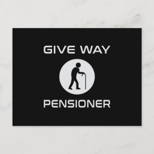 Ruder Grandpa Ruhestand Funny Geschenk Postkarte