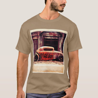 Ruder Jungen Hot Rod Auto Jungen Geschenk T-Shirt
