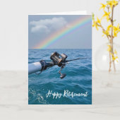 Ruder- und Regenbogenbegrenzung Karte (Gelbe Blume)