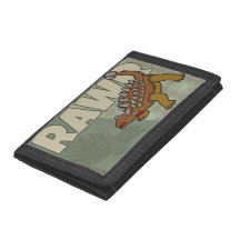 Ruderankylosaurus-Dinosaurier mit kariertem Hinter