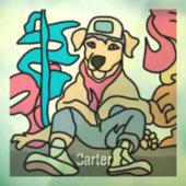 Ruderbock | Funny Fensteraufkleber (Blatt 3)