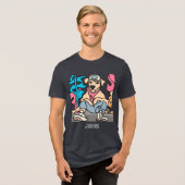 Ruderbock | Funny Tri-Blend Shirt (Vorderseite voll)