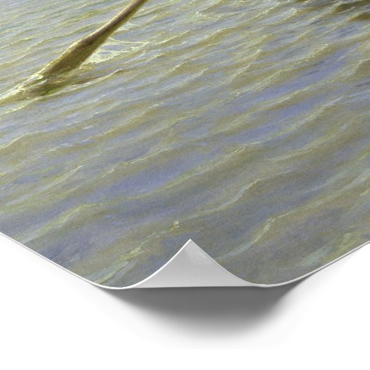 Ruderboot, 1863 poster (Ecke)