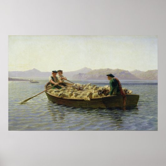 Ruderboot, 1863 poster (Vorne)