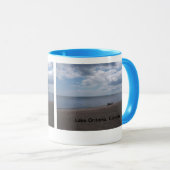 Ruderboot am Ontariosee, Kanada Tasse (VorderseiteRechts)