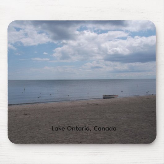 Ruderboot am Ontariosee Mousepad (Vorne)