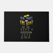 Ruderboot Fußmatte (Vorderseite)