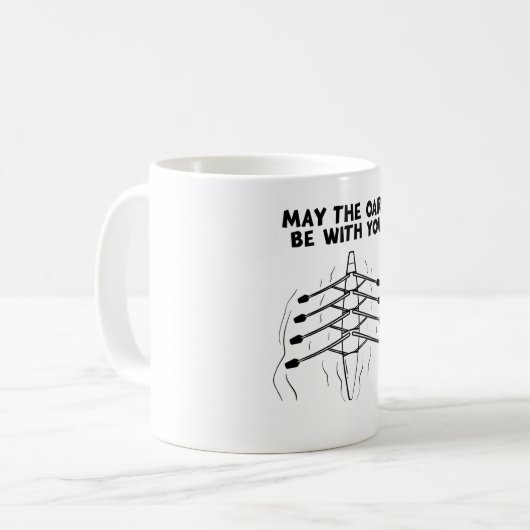 Ruderboot Kaffeetasse (Vorderseite Links)