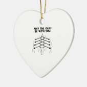 Ruderboot Keramik Ornament (Links)