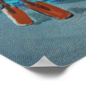 Ruderboot Poster (Ecke)