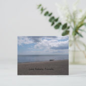 Ruderboot Postkarte (Stehend Vorderseite)