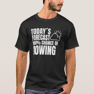 Ruderboot Sprichwort mit Ruderboot T-Shirt