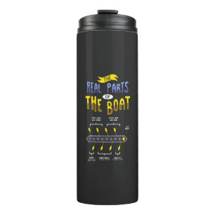 Ruderboot Thermosbecher
