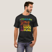 Ruderboot Wasserfarbe Regenbogen Ich könnte ein G T-Shirt (Vorne ganz)