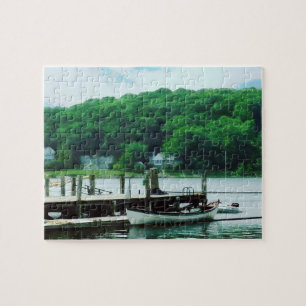 Ruderboot zum Anlegesteg Puzzle