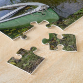 Ruderboote am See - Allgäu Puzzle (Seite)
