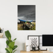 Ruderboote am Ufer | England Poster (Heimbüro)