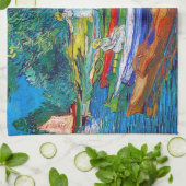 Ruderboote auf den Banken des Oises Küchentuch (Gefaltet)